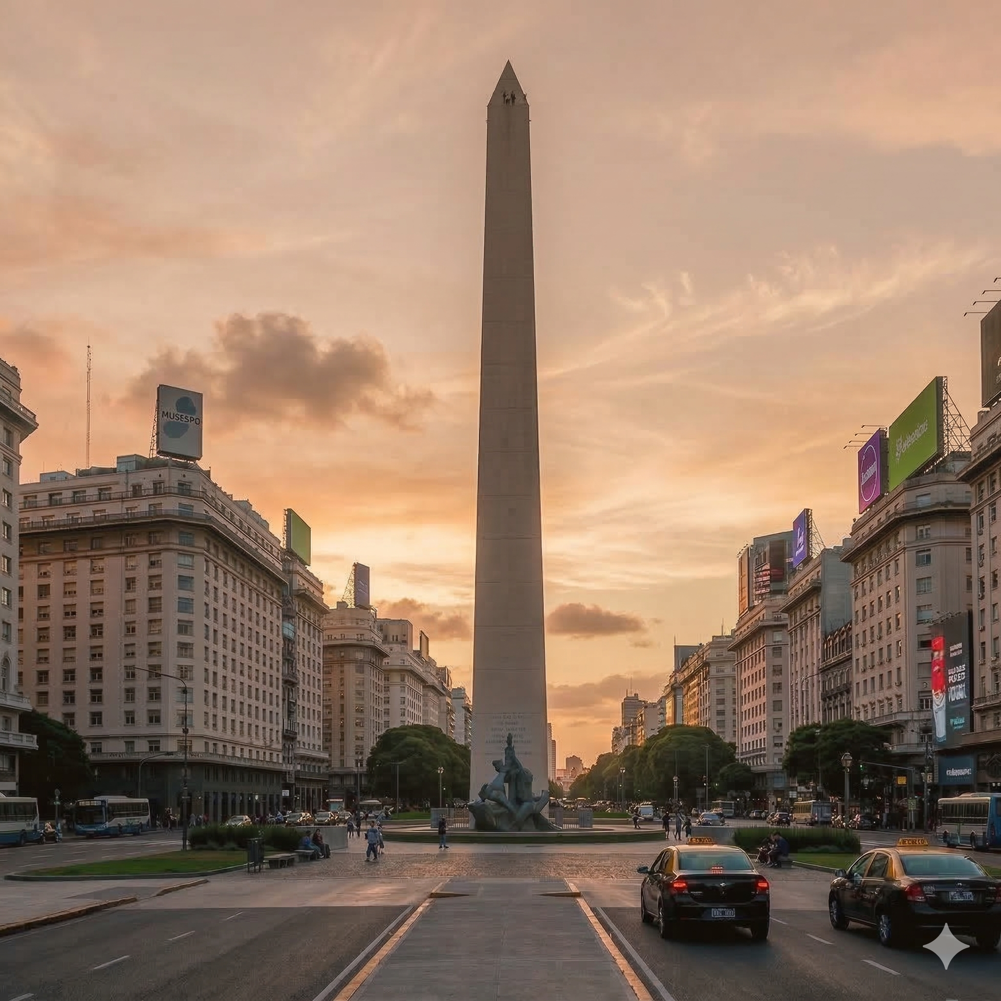 Passeio Mirante Obelisco em Buenos aires